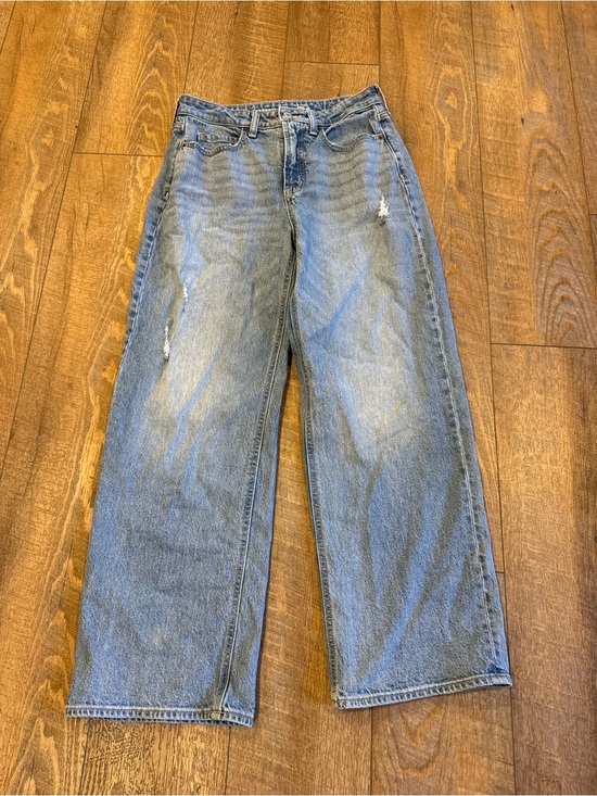 Old Navy Denim - Old Navy Women’s Jeans Extra High Rise City Sky-Hi Wide Leg Size 4 Petite